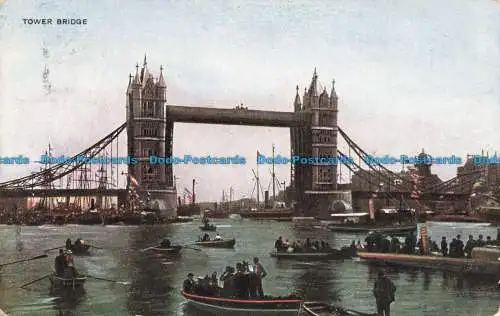 R665759 Tower Bridge. S. Hildesheimer. Nr. 5222. 1905