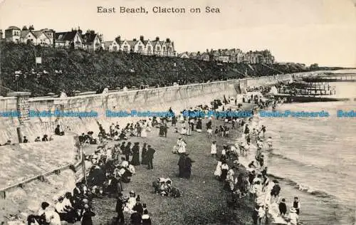 R667322 Clacton on Sea. East Beach. IXL-Serie. 1911