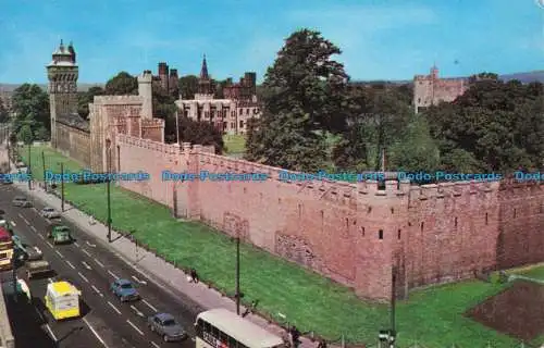 R664405 Cardiff. Das Schloss. 1963