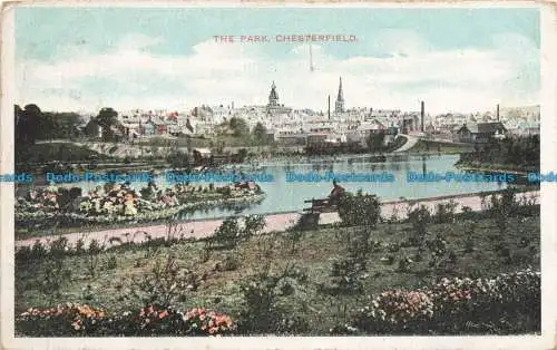 R665155 Chesterfield. Der Park. D. und D.G