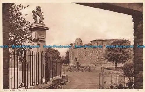 R666549 Colchester. Das Schloss. Postkarte