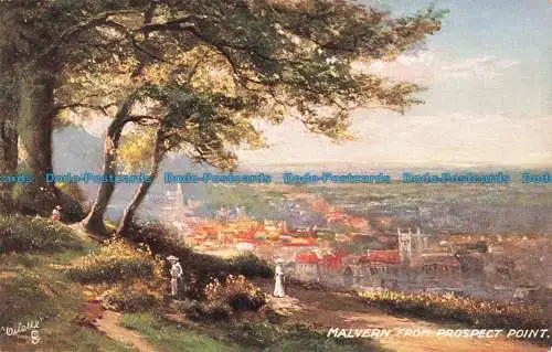 R665857 Malvern vom Prospect Point. Malerische Grafschaften. Worcestershire Malver