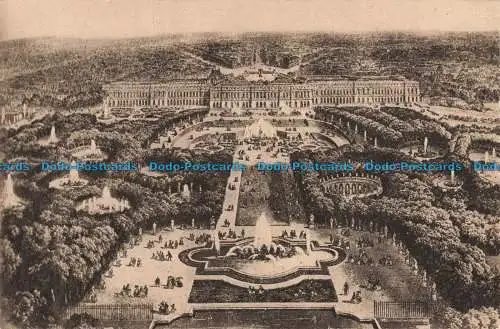 R667428 Versailles. Panorama von Versailles. Cosse