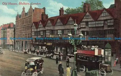 R666643 London. Holborn. Alte Häuser. M. und L. National Series