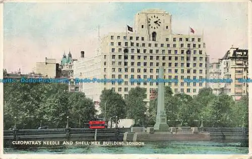 R667614 London. Kleopatra Nadel und Shell Mex Gebäude. 1948