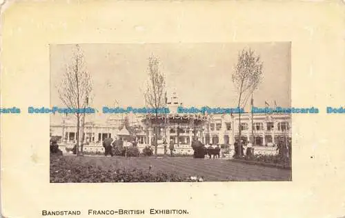 R666815 Bandstand. Franco British Exhibition. J. W. B. 1908