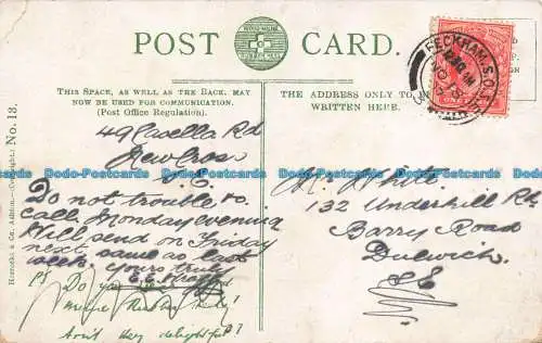 R666083 Tower Bridge. Horrocks. Nr. 13. 1907