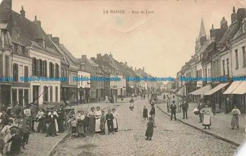 R666836 La Bassee. Rue de Lens