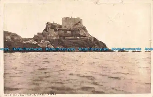R667752 Trikot. Gorey. Schloss Mont Orgueil. Le Gresley. 1925
