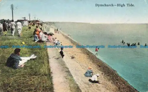 R669026 Dymchurch. Hochwasser. Postkarte