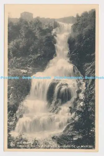 C009399 Nels. Malmedy. Cascade du Trop Plein du Barrage de la Warche. Foto Kl.