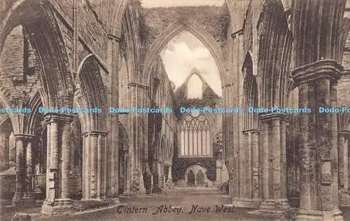 R181313 Tintern Abbey. Schiff West. Serie Friths. Nr. 32476