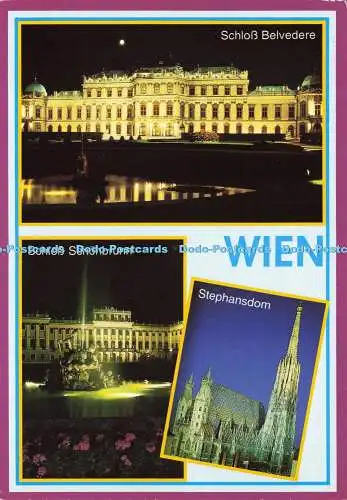 D153808 Wien. Schloss Belvedere. Risch Lau und Gebr. Metz. Multi View