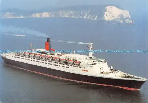 D008231 Queen Elizabeth 2. Cunard Line. Printproduktionen