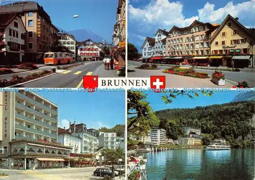 D018361 Brunnen. Schweiz. Photoglob AG. Multi View