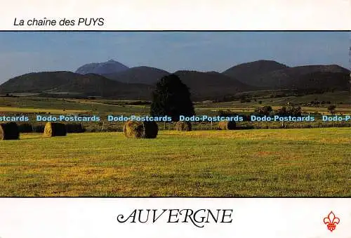 D018414 La chaine des Puys. Auvergne. P. Bayle. Du Lys. Leconte. 1992