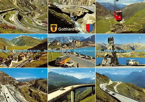 D018424 Gotthardpass. Otto Süssli. Multi View