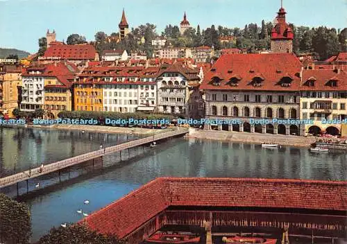 D013559 Luzern Altstadt Rathaus Museggturme