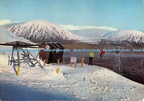 D025521 Sessellift. Essen Sie ein Bhuiridh. Glencoe. Valentinstag. Schottische Bildserie