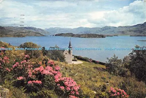 D024531 Loch Morar. Inverness Shire. Morar Kirche zeigen. Dixon. 1968