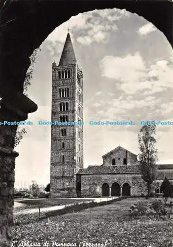 D025598 Die Abtei von Pomposa. Ferrara. Cartovendita. Via Galliera. 1957