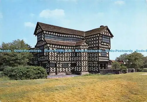 D025630 Little Moreton Hall in der Nähe von Congleton. Cheshire. J. Farrow. Die National Tr