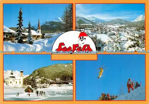 D024749 Seefeld. Wintersportort. Tirol. Risch Lau und Gebr. Metz. Multi View