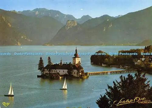 D024751 Malerisches Salzkammergut. Ferien und Badeort Gmunden am Traunsee. Schlo