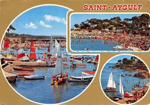 D024802 Saint Aygulf. La Cote dAzur Varoise. Var. Esys. 1981. Multi View