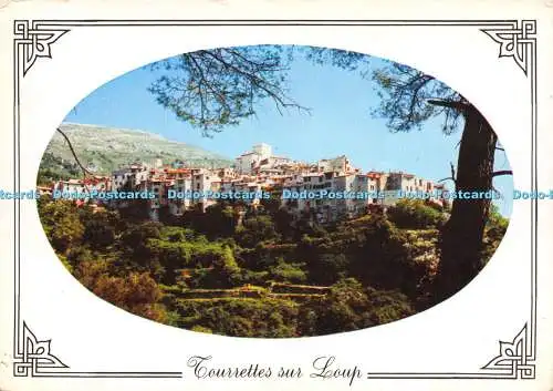 D024814 Tourrettes sur Loup. Alpes Maritimes. Pittoresque village de la Cote dAz