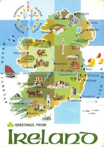 D024890 Grüße aus Irland. Hinde. 1970