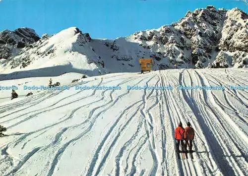 D027885 Marke Paludlift. Bergstation gegen Fundelkopf. Risch Lau. 1972