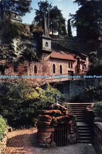 D025286 Luxemburg. Kapelle St. Quirin. E. A. Schaack. Mexichrom
