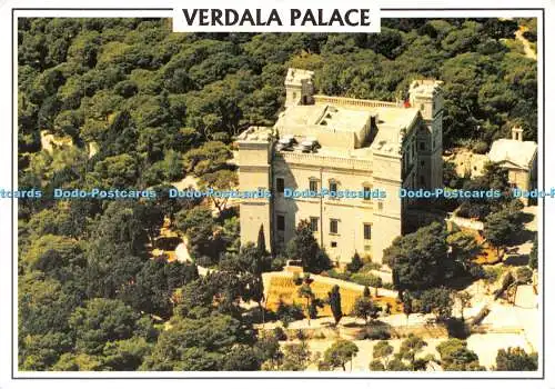 D025400 Malta. Luftaufnahme. Buskett Gardens. Verdala Palace zeigen. Poultons Pr