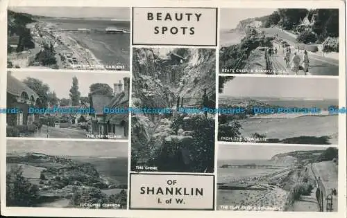 R028115 Beauty Spots of Shanklin. I. von W. Mehrfachansicht. Nahe. RP. 1962