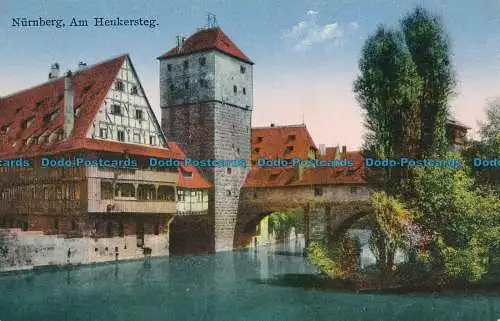 R034040 Nürnberg. Am Henkersteg