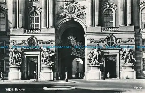 R034065 Wien. Burgtor. Pag. Nr 39102. RP