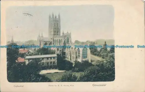 R000163 Kathedrale. Gloucester. H. E. Jones. Stewart und Woolf. 1904