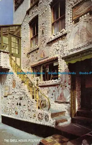 R072977 The Shell House. Polperro. Lachs
