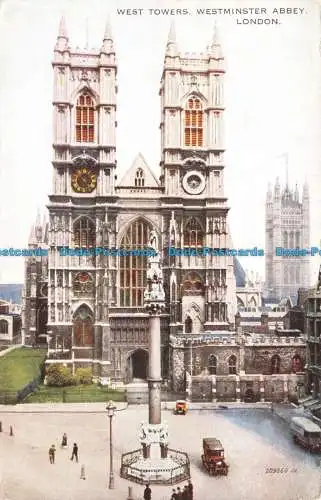 R664005 London. Westtürme. Westminster Abbey. Valentinstag. Valesque