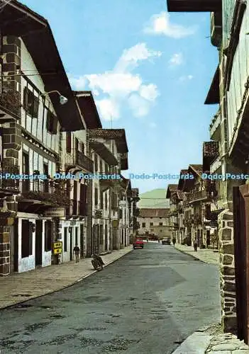 D155605 Vera de Bidasoa. Alzate Street. Tellechea