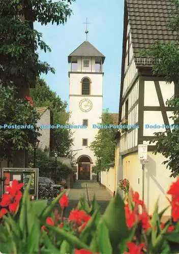 D155706 Neu Isenburg. Ev. Ref. Kirche am Marktplatz. Herst. u. Verlag Schoning.