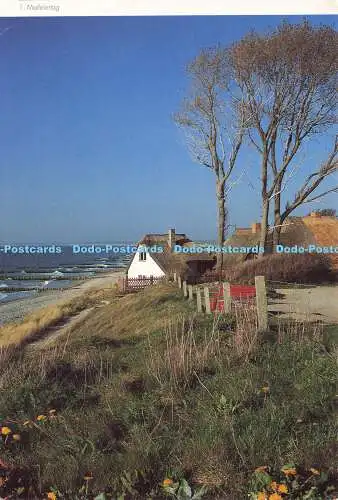 D155734 Ostseebad Ahrenshoop auf dem Darss. Mecklenburg. Deutsches Jugendherberg