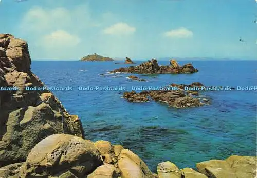 D155875 Punta Ala. Insel Porcellini und Lo Sparviero. F. F. G. Da Fotocolor Kod