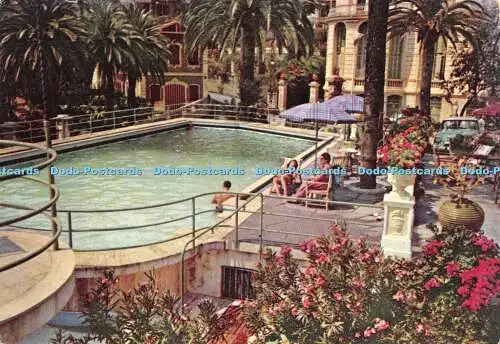 D025429 Savoy Hotel. San Remo. Italienische Riviera. Saiga Gia. E. Sovera Gen. Verwalten