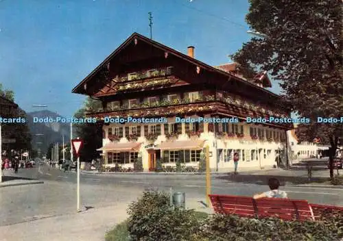 D026515 Oberammergau. Hotel Wolf. Hans Kronburger. Nr. 15F