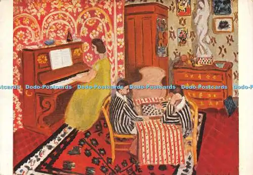 D026599 6273. Henri Matisse. Der Pianist. Ecole Francaise. Nomis. Albert A. Lampe