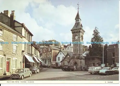 D026600 Hay on Wye Town Uhr. Richter. Nr C3426X