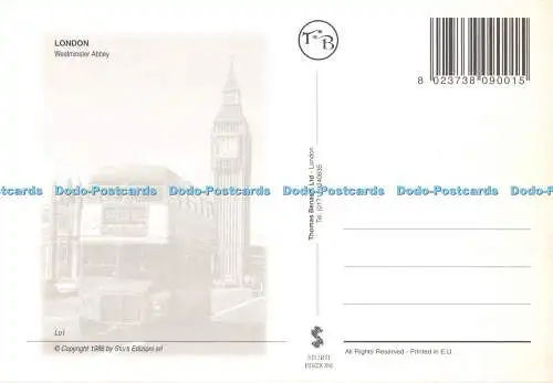 D028448 Westminster Abbey. London. 1986. Storti Edizioni. Thomas Benacci