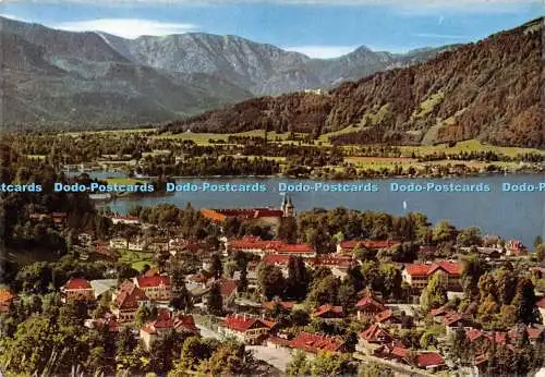 D026694 Tegernsee. Bayer Alpen mit Blauberge. Cramers